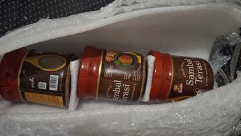 Product Review of PAKET SAMBAL TERASI JAR 170 GR BUY 2 GET 1 from t**7 2