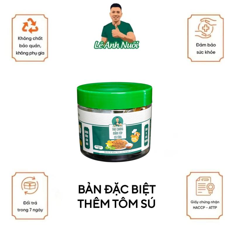 Thịt chưng mắm tép Lê Anh Nuôi hũ 300gr