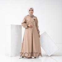 Gambar Jas Hujan Gamis Wanita Muslimah Syari Bahan Tebal Anti Rembes - HITAM, M dari Zotta Indonesia Kab. Kebumen 1 Tokopedia