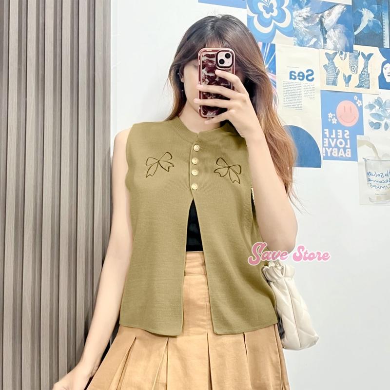 Noni Vest Knit - Spring Tops Vest 7