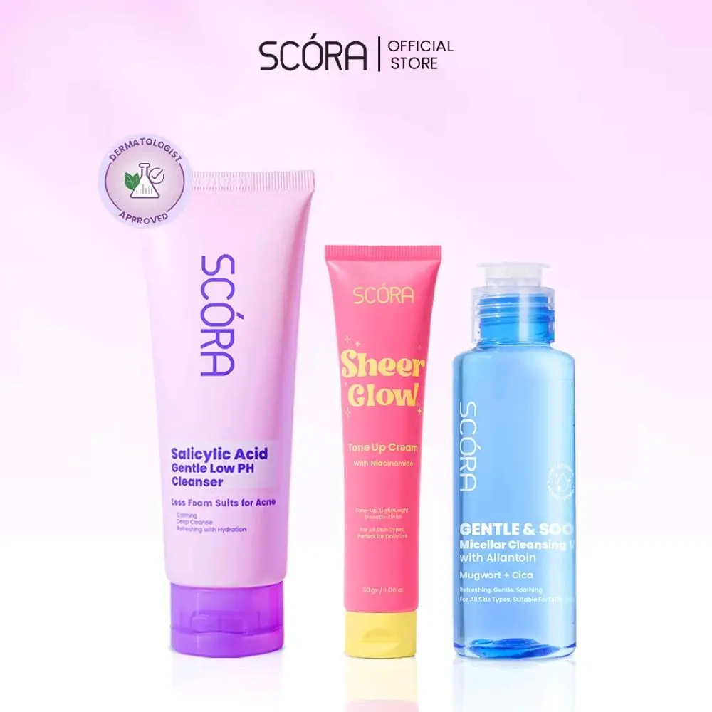 SIAP KIRIM SCORA TONE UP CREAM 30gr & SCORA SERIES