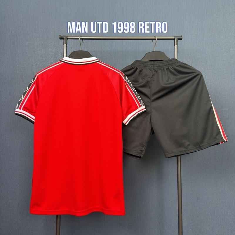  Bộ quần áo đá bóng  mờ u 1998 retro vải Thái  - Sport 