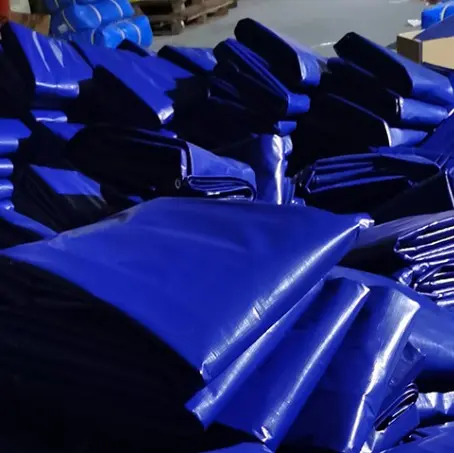 Terpal A5 2x3 Biru Silver | Terpal Tenda warung | Terpal Truck | Camping Outdoor waterproof 2