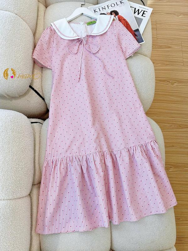 [Mami] Đầm Bầu Váy Bầu Dáng chân cá cổ sen chất liệu thô hàn không nhăn, thoáng mát thiết kế by Mami