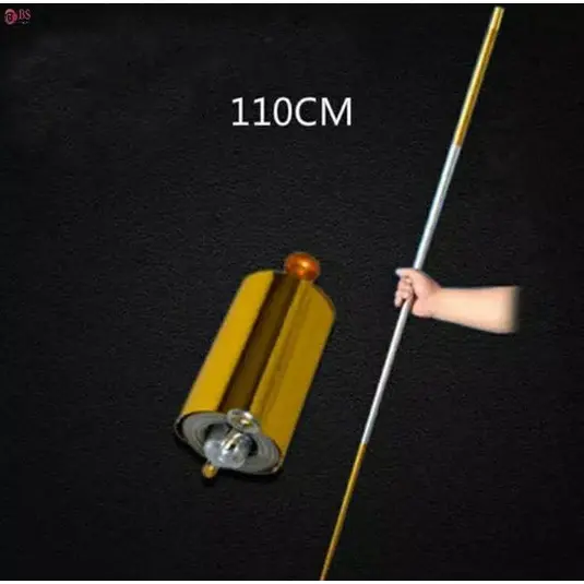 Tongkat sulap ajaib bahan metal Gold Trik Sulap Tongkat Untuk Pertujukan Sulap Games