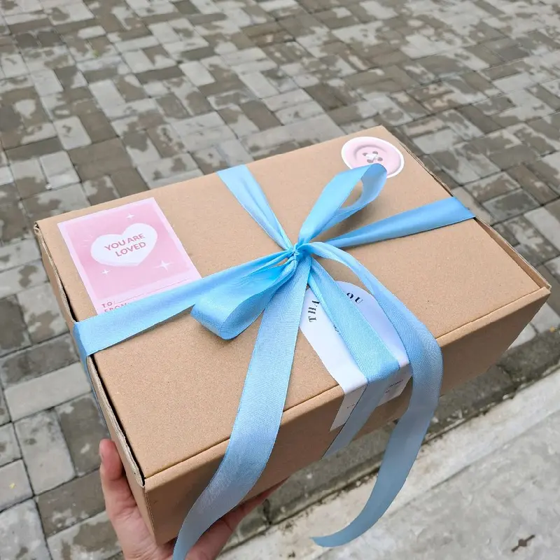 [KADO BLUE COQUETTE EDITION] Paket kado biru coquette / serba coquette / serba biru / giftbox / kado cewek / kado ulang tahun 4