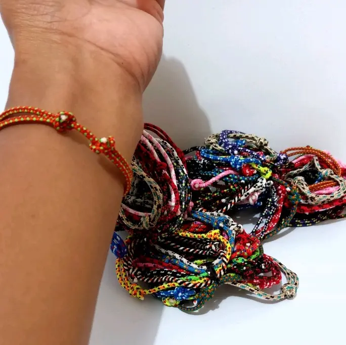 gelang tali prusik gelang traveller unik handmade pria dan wanita gelang pendaki