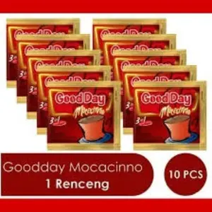 KOPI GOOD DAY MOCACINNO PER RENCENG ( 1 Renceng isi 10pcs )