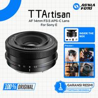Gambar TTArtisan AF 14mm f3.5 Lens for Sony E Mount TT Artisan 14mm f/3.5 APS-C Original Resmi dari Astra Foto Kota Administrasi Jakarta Pusat 1 Tokopedia
