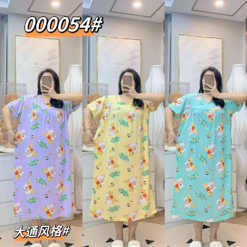 SP - Daster Longdress Jumbo Spandek Import LD 120-130cm 5