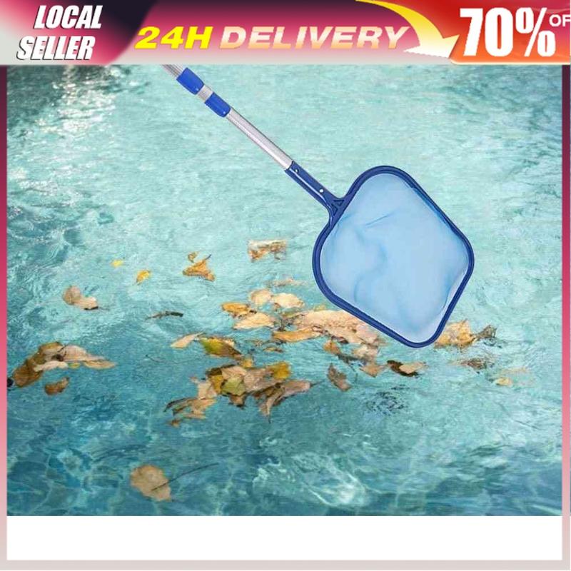 1pc Swimming Pool Leaf Rake/ Swim Pool Skimmer Net Tool - TikTok Shop ...