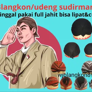 iket sudirman tinggal pakai full jahit bisa lipat dan cuci