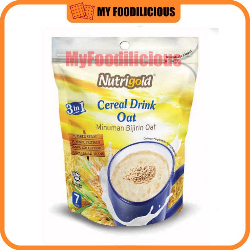 Product Introduction of Nutrigold 3 In 1 Cereal Drink Original /Oat 30g x 7's 1
