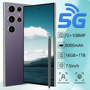 [Bisa COD Cicilan 0%]  S-24 Ultra++ Murah Cuci Gudang Android 7.5inci Layar Penuh ORl 16GB+1TB 8000mAh 72MP+108MP Gaming Phone 5G Bisa COD