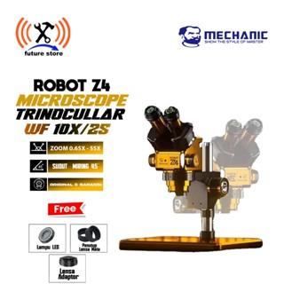 Gambar MECHANIC ROBOT Z4 MICROSCOPE TRINOCULLAR WF 10X/2X - ( FREE LAMPU + CTV + KARET LENSA MATA ) - MICROSCOPE ROBOT Z4 MECHANIC NEW EDITION WARNA GOLD -  MICROSCOPE TEKNISI HANDPHONE ELEKTRONIK -  MICROSCOPE MECHANIC LENSA MATA WF10X25 dari future store Kota Tangerang Tokopedia