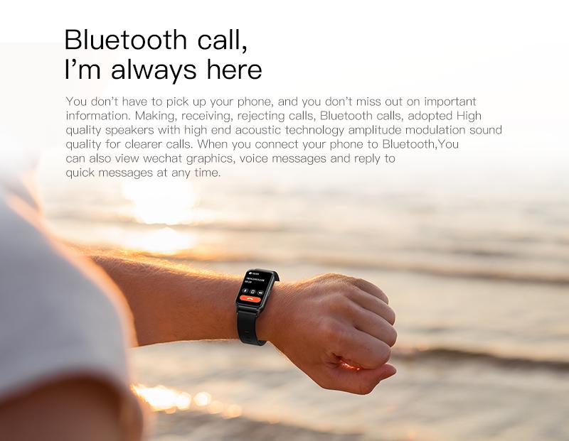 【COD | Garansi 12 Bulan】 Smart Watch PEJE Smartband Band1｜Bluetooth Call | Pemantauan Kesehatan | Pelacak Tidur | IP68 Waterproof | Mode Olahraga | Refresh Rate Tinggi | 24H Ship