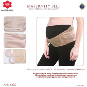 Sorex Corset Maternity Support Belt 4430 Free Size - Korset Penyangga Kehamilan