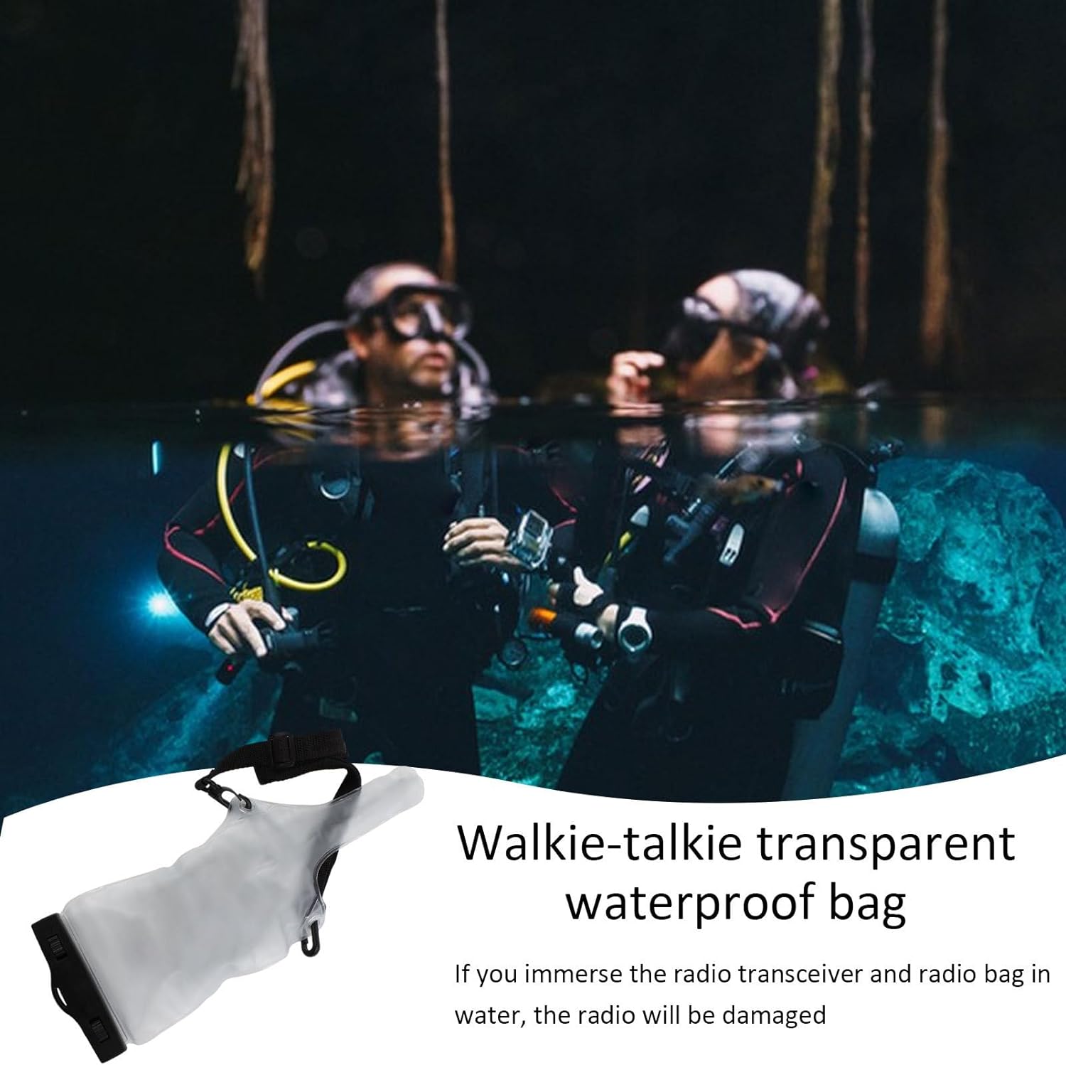 Case Waterproof Walkie Talkie for Baofeng BF-UV5R BF-UV5RE BF-UV82
