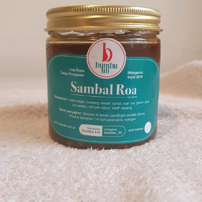 Gambar Sambal Roa dari BUMBU LILI IND Kota Depok Tokopedia