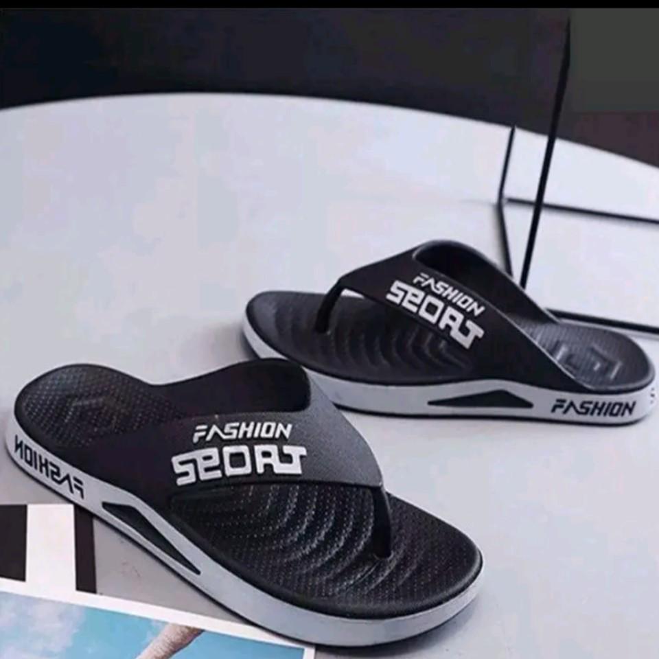 Sandal Anak Laki 5-6–12 tahun Sendal Jepit Karet Fashion Sport Kaki Korean Style Kekinian Rubber Tanpa Hak Slippers sandal  jepit sandal jepit  anak laki laki sandal  karet 5–10