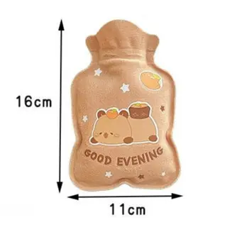 [randomstuff] Pouch Air Panas 150ml Motif Kartun Print Sablon Kompress Hot Water Little Pony Capybara Panda Kitten Compress Bag Anti Bocor Unik Berkualitas Kantong Air Panas Penghangat Badan Colorful Aesthetic 8