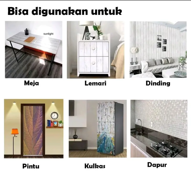 Wallpaper Dinding Motif Keroppi Pvc Kertas Stiker 3