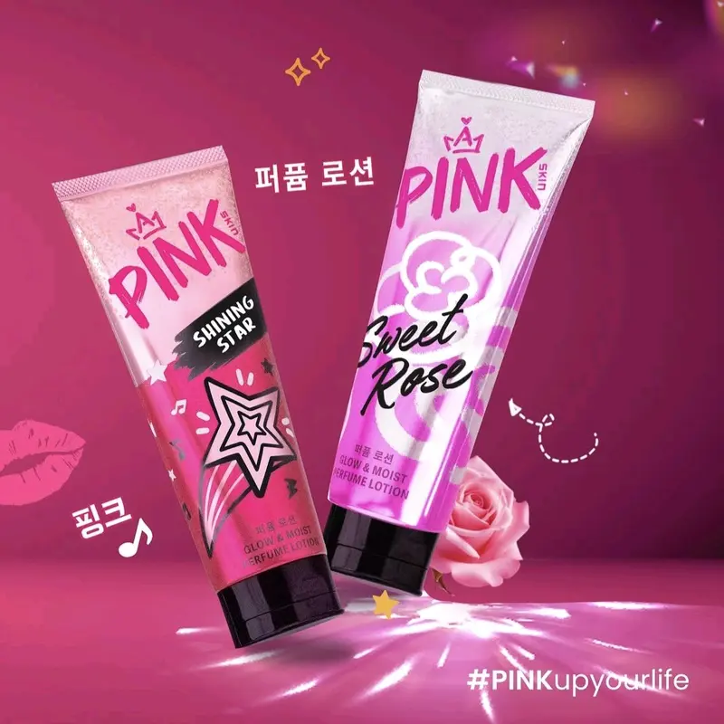 Pinkskin parfumelotion 180ml 1