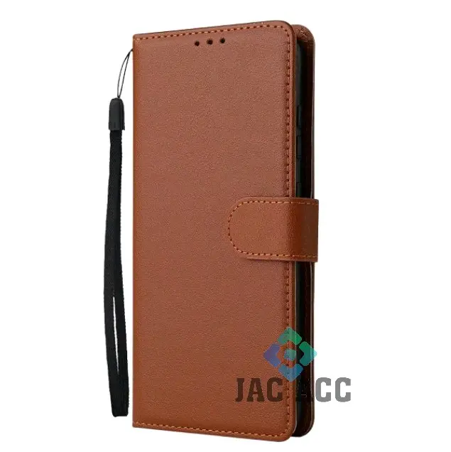 DOMPET HP PREMIUM UNTUK INFINIX SMART 6 PLUS LEATHER FLIP CASE PREMIUM UNTUK SMART 6 PLUS 3