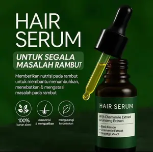 [SPECIAL PROMO] Hair Serum - Ampuh Atasi Segala Masalah Rambut Rontok dan Kering isi 20 ml