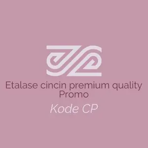 Etalase cincin titanium premium quality