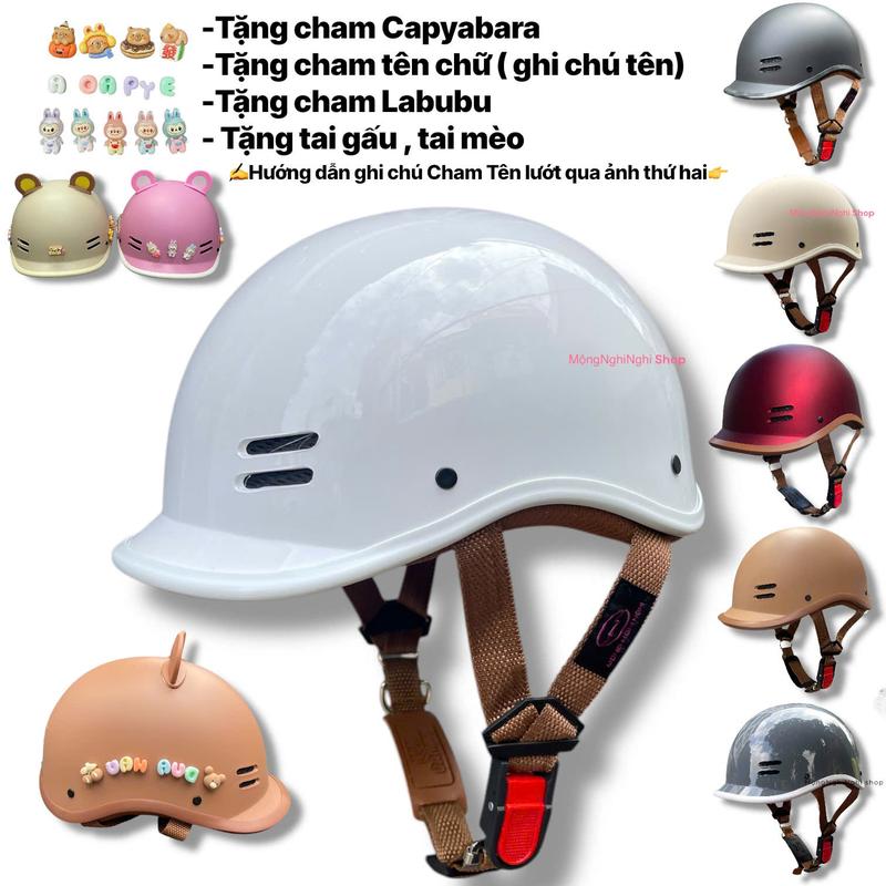 (Tặng Phụ Kiện) Nón Bảo Hiểm Kiểu Dáng Cá Heo Chính Hãng Camry, CR HELMET Bảo Hành 12 Tháng Chất Liệu Nhựa ABS , Helmet Phụ Kiện đẹp