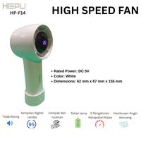 Gambar Kipas Angin Portable Hepu HP-F14 dengan Kecepatan Tinggi - PUTIH dari Hepu Store Kota Administrasi Jakarta Pusat 1 Tokopedia