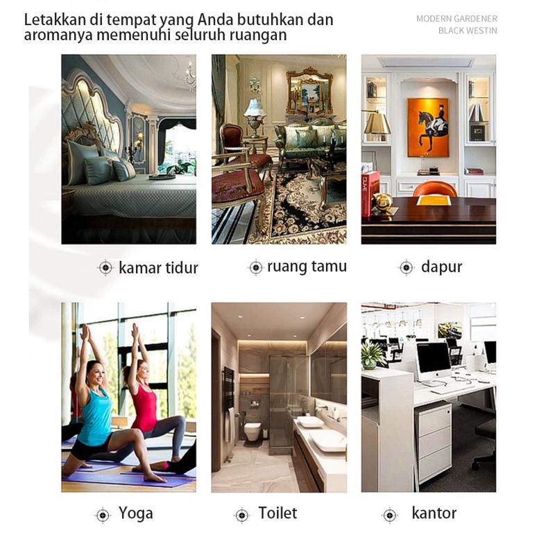 pewangi ruangan tahan lama toilet kamar mandi aromatherapy diffuser  Premium wewangian ringan Parfum Padat pengharum mobil parfum ruangan kapur 4