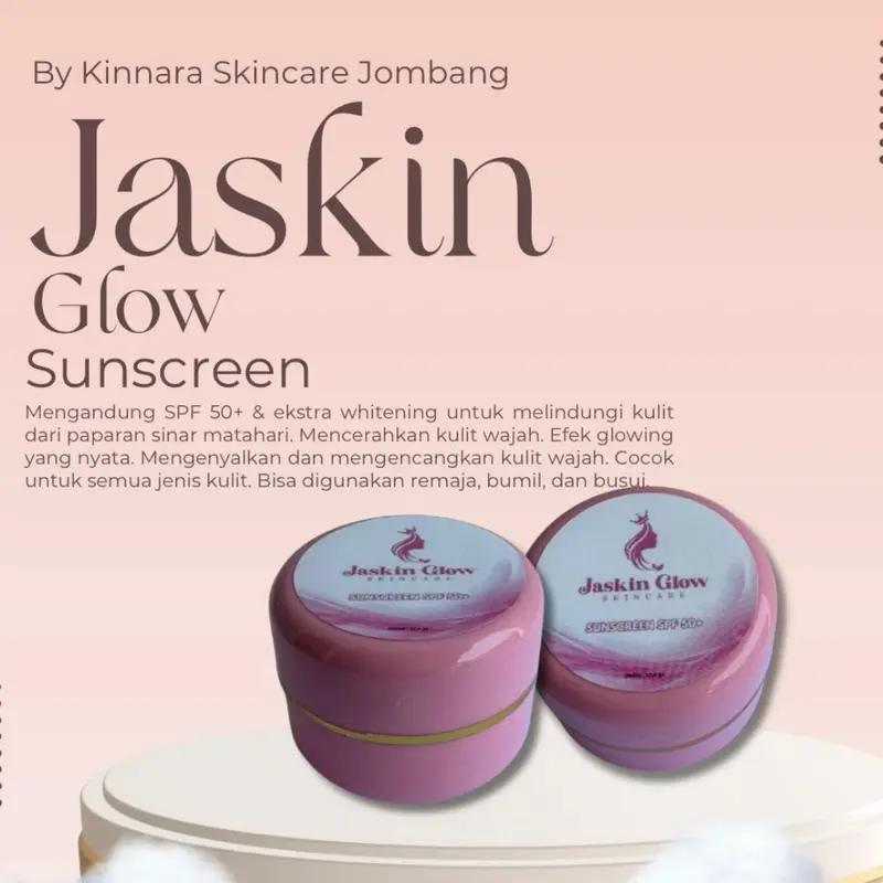 Jaskin Glow Sunscreen (harga utk 1 pcs) 0