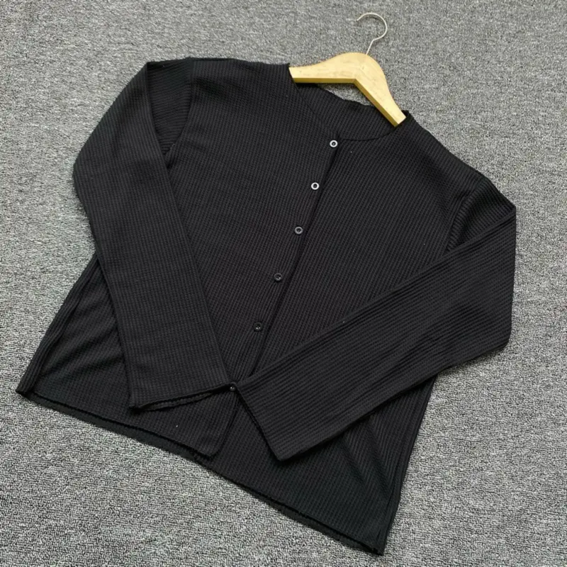cardigan anak perempuan 9–12 style korea bahan wafer Fashion outer untuk sekolah 5