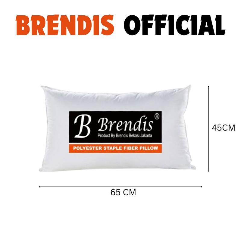 Product Introduction of BRENDIS 1 Set Bantal Guling Tidur Hotel Silikon 100% Katun Bed 2