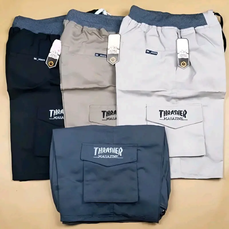 PROMO TERGILA!!! 80RIBU DAPAT 4 PCS CELANA PENDEK CARGO PRIA DEWASA  SIZE L XL XXL JUMBO KATUN TWILL PREMIUM DISTRO TERMURAH KARET NYAMAN SANTAI Shorts Surfing 4