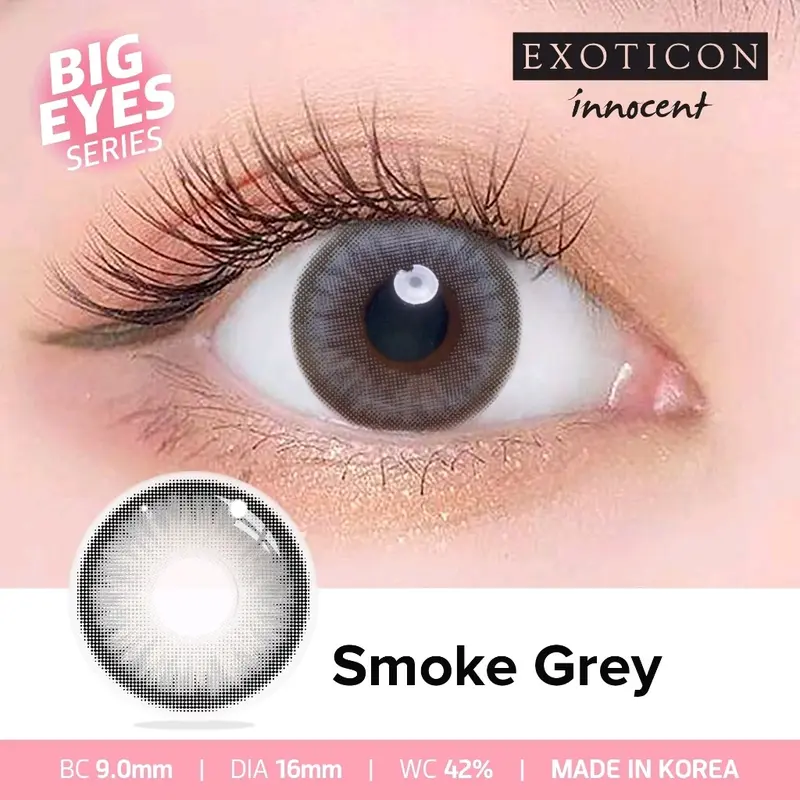 Paket Softlens Innocent 16 MM + cairan 60 ml + Jepitan free Lenscase 6