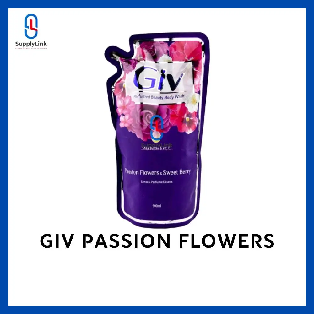Sabun Mandi GIV Passion Flowers 825ML