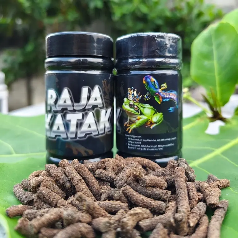 Pelet RAJA KATAK 50 gram 100% DARI KATAK SAWAH xtra Kalsium & Multivitamin