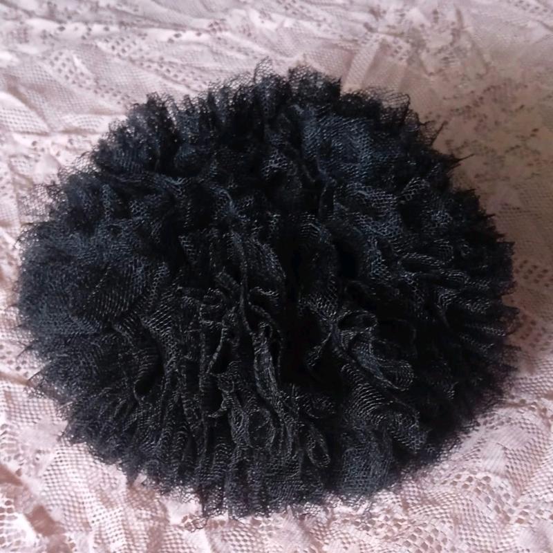cepol hijaab anti pusing bahan tile // ringan scrunchies cepolan hijab ikat rambut wanita 6