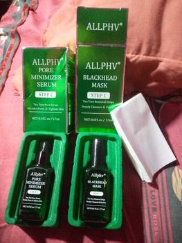 Product Review of Masker komedo AllPhv Blackhead Remover Mask Step 1 & Step 2 (Masker pembersih komedo) Treatment from N** i** B**️ 1