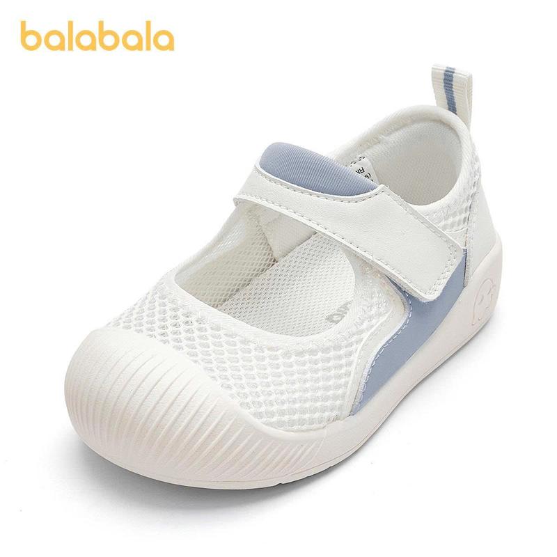   FORM TO  Balabala Giày đi bộ cho em bé giày xăng đan cho bé trai và bé gái phong cách mùa hè chất liệu lưới thoáng khí đế chống trượt nhẹ nhàng thoải mái dễ phối đồ an toàn cho trẻ sơ sinh phù hợp cho bé đi chơi và dạo phố 