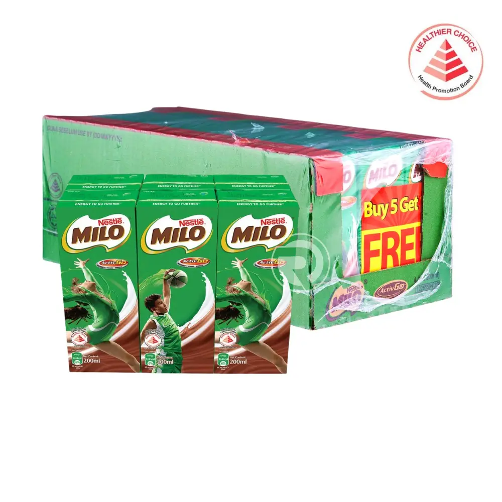 MILO UHT Chocolate Malt Packet Drink (200ml x 24 Packets)