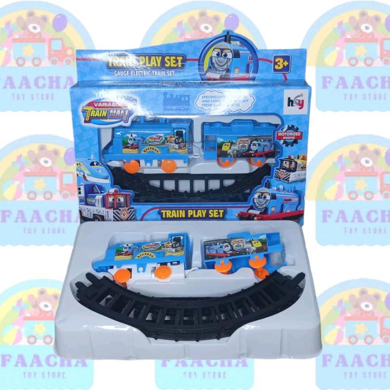 MAINAN ANAK KERETA API BATRAI / KERETA API ELEKTRIK TRAIN SET, LENGKAP DENGAN REL (MURAH MERIAH)free bubble wrap 0