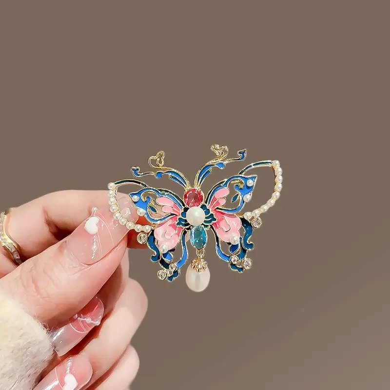 Bros Kupu Batik Pink Blue 0