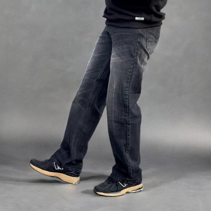 celana jeans loosfit gombrong terbaru / jeans gombrong / celana baggy / celana jeans loose gombrong stretch denim premium 0
