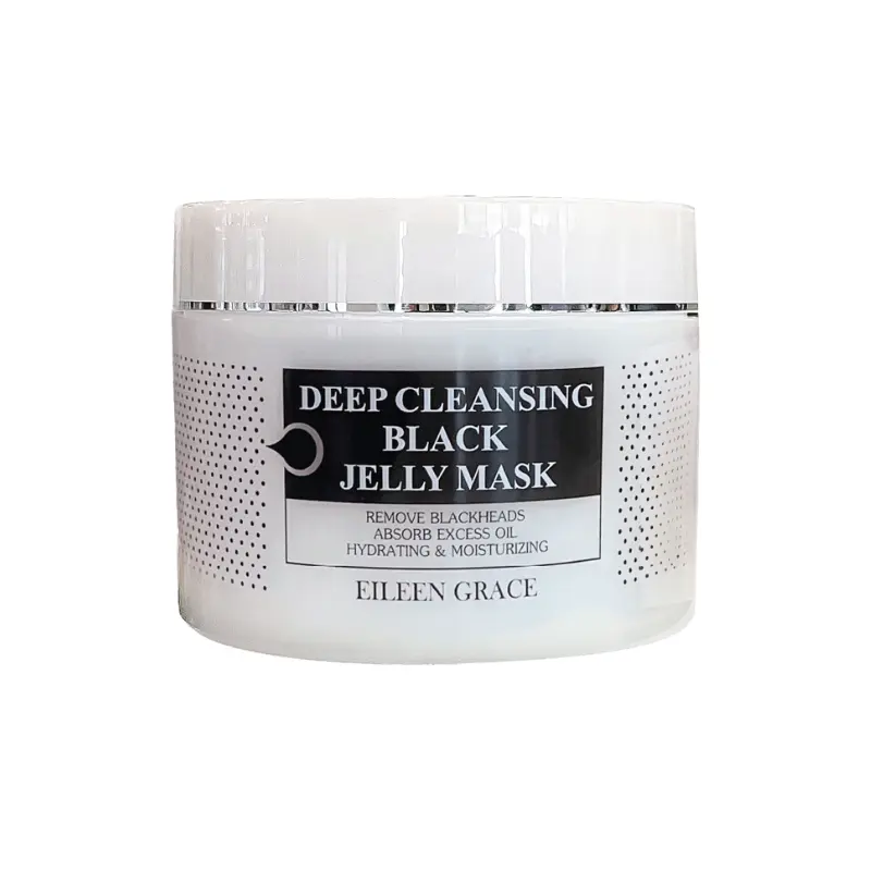 SHARE IN JAR EILEEN GRACE - Moisturize Rose Jelly Mask DEEP CLEANSING JELLY MASK  Mencerahkan Memudarkan Berjerawat Hitam Kering 2