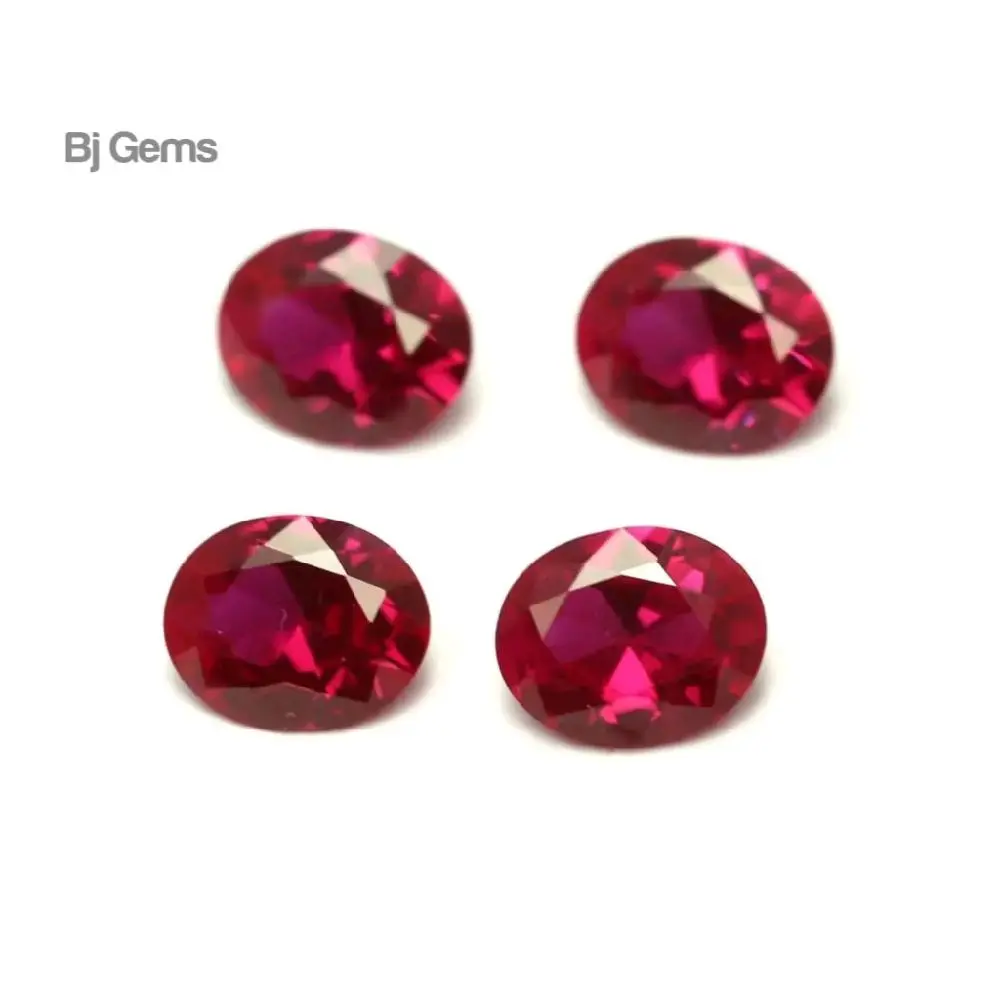 Permata Ruby Merah Siam Original Corundum 9 mohs