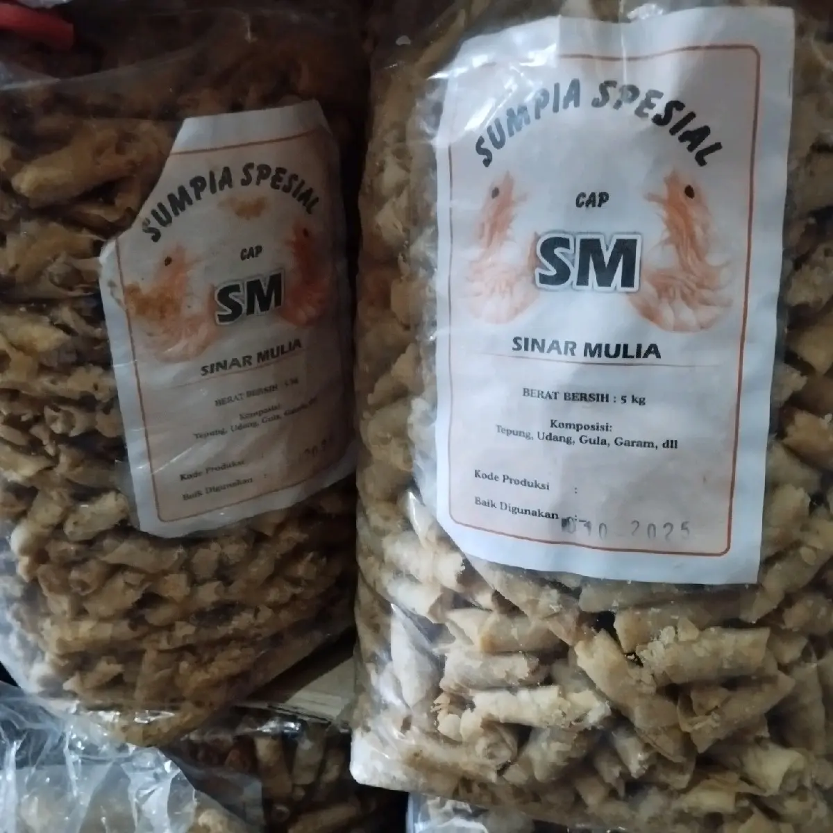 sumpia udang super cemilan 1 kg